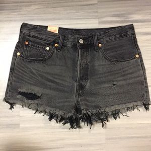 Levi’s 501 button-fly denim shorts